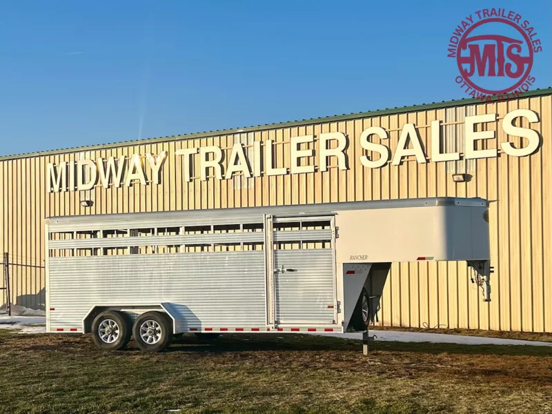 2017 Sundowner Trailers Rancher 20' Livestock Trailer Stock / Stock Combo Trailer