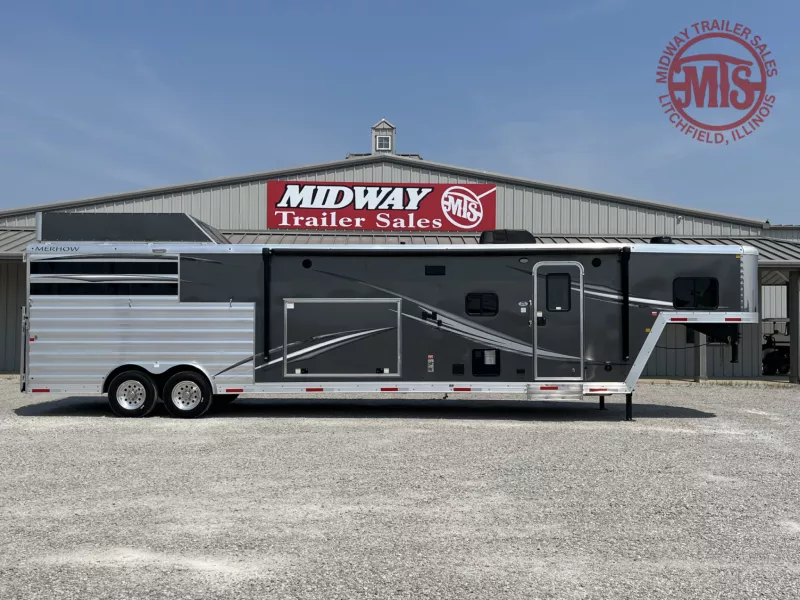 2023 MERHOW 8015OSK LONGHORN STOCK W/ 15' LQ & 9' SLIDE-OUT GN