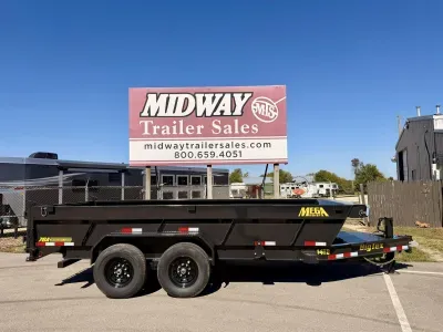 Big Tex 83 X 16' Heavy Duty Telescopic Dump- 14TD