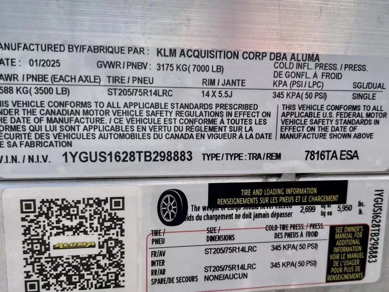 new Utility Trailers Aluma  for sale, in Ottawa, IL Thumbnail 5