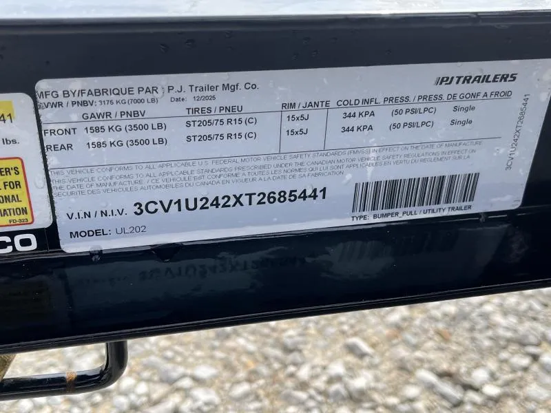 new Utility Trailers PJ Trailers  for sale, in Litchfield, IL Thumbnail 7