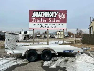 2026 Aluma 7814ESA Tandem Axle Trailer Utility Trailer