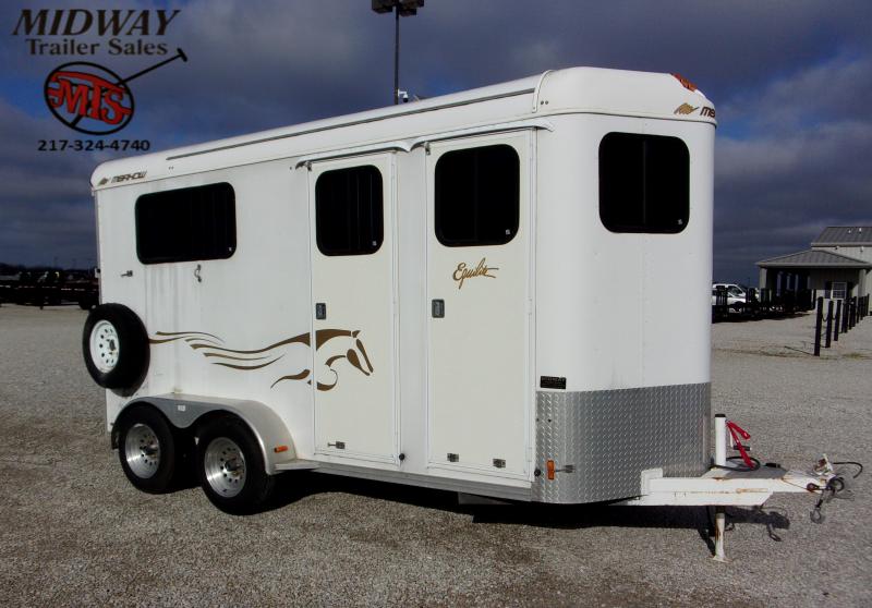 2004 Merhow Trailers 2H BP Horse Trailer 2004 Merhow Trailers 2H BP Horse Trailer