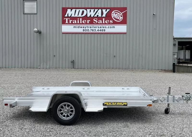 2026 Aluma 6810TILT-SA-BP Tilt Trailer
