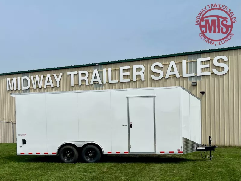 2025 Bravo Trailers Scout 8.5 X 20' w/ Rear Ramp Cargo / Enclosed Trailer