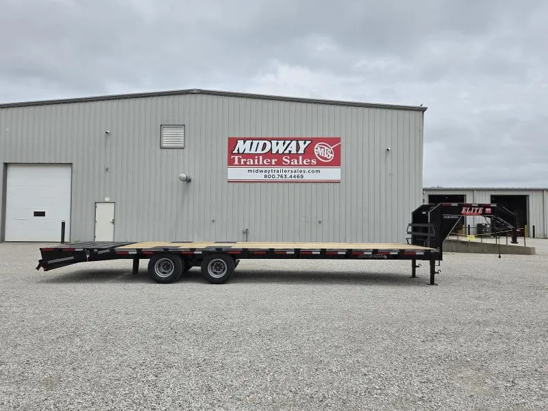 2026 Elite Trailers 102 x 30' (25+5) TD Deckover GN Deckover Trailer