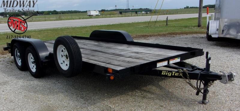 2018 Big Tex Trailers 83" X 16' Carhauler TA BP Equipment Trailer 2018 Big Tex Trailers 83" X 16' Carhauler TA BP Equipment Trailer