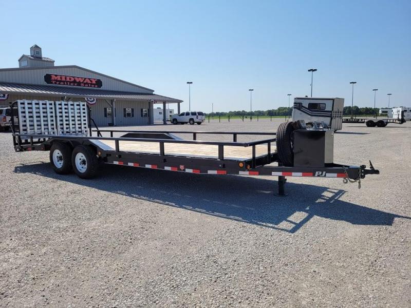 2016 PJ Trailers 24' Super Wide TA BP Utility Trailer 2016 PJ Trailers 24' Super Wide TA BP Utility Trailer