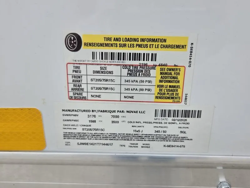 new Cargo (Enclosed) Trailers Look Trailers  for sale, in Litchfield, IL Thumbnail 8