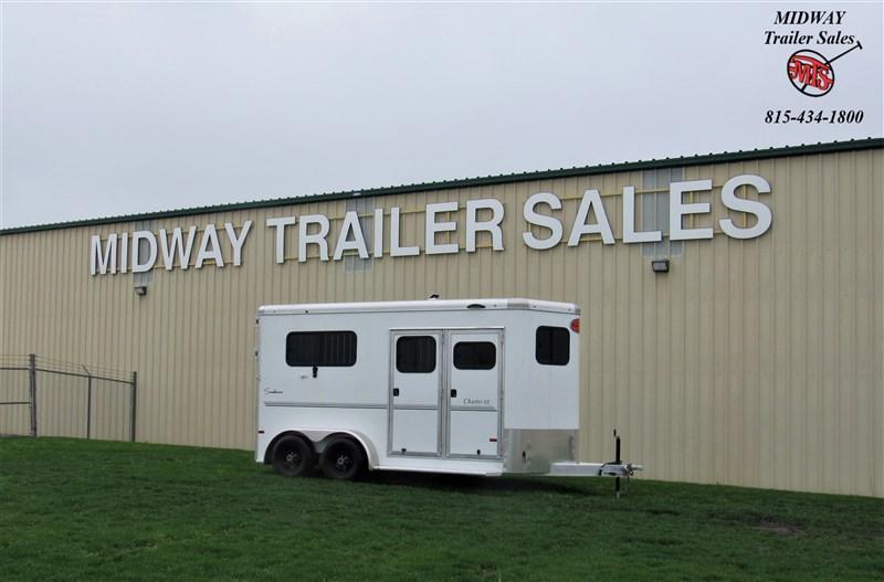 2022 Sundowner Trailers Charter SE 2H Straight Load w/ 4' Front Dress BP Horse Trailer 2022 Sundowner Trailers Charter SE 2H Straight Load w/ 4' Front Dress BP Horse Trailer