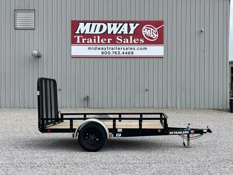 2026 PJ Trailers 77 X 10' SA 4" CHANNEL UTILITY  Utility Trailer