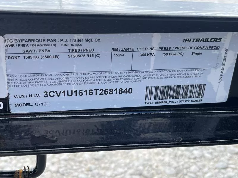 new Utility Trailers PJ Trailers  for sale, in Litchfield, IL Thumbnail 7