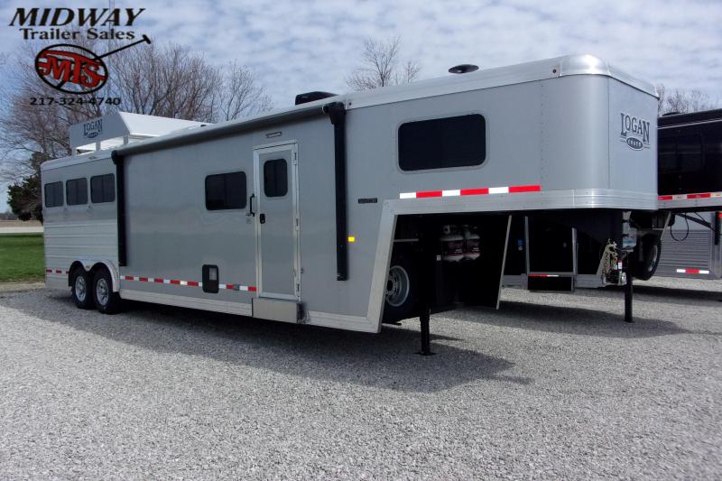 2022 Logan Coach Limited 812 3H w/12' SW & 6' Slide GN Horse Trailer 2022 Logan Coach Limited 812 3H w/12' SW & 6' Slide GN Horse Trailer