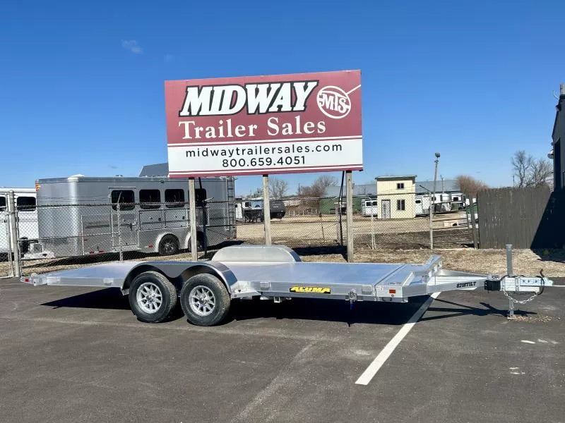 2026 Aluma 8218 Tilt Tandem Axle Trailer Tilt Trailer