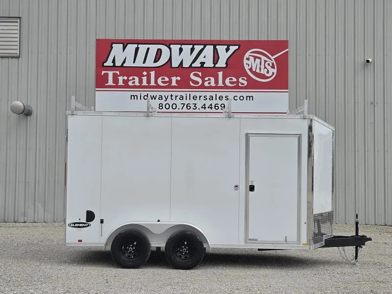 2026 Look Trailers Element SE 7' x 14' w/ Double Doors BP Cargo / Enclosed Trailer