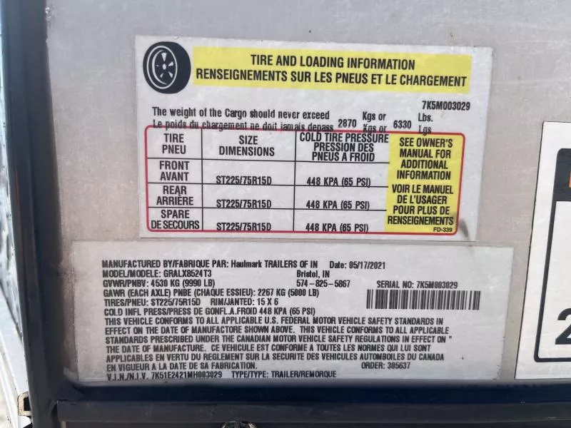 used Cargo (Enclosed) Trailers Haulmark Trailers  for sale, in Litchfield, IL Thumbnail 8