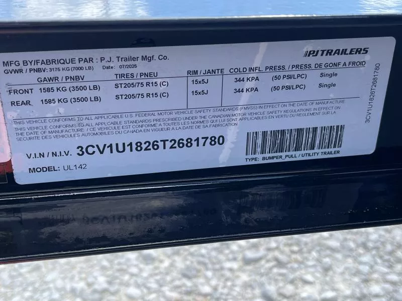 new Utility Trailers PJ Trailers  for sale, in Litchfield, IL Thumbnail 7