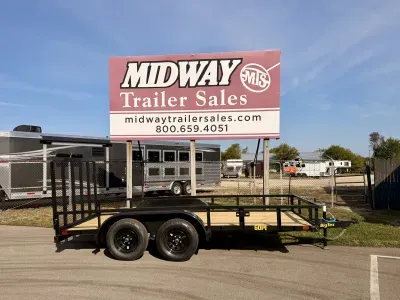 Big Tex 77 X 14' Tandem Axel Utility Trailer- 60PI