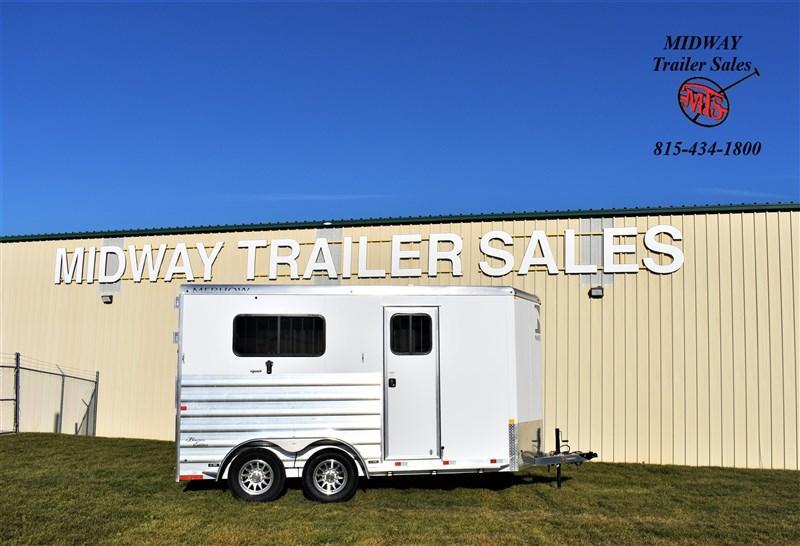 2022 Merhow Trailers Bronco 2H Straight XL BP w/ 38" Front Dress Horse Trailer 2022 Merhow Trailers Bronco 2H Straight XL BP w/ 38" Front Dress Horse Trailer