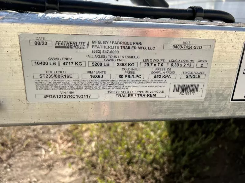 used Horse Trailers Featherlite  for sale, in Ottawa, IL Thumbnail 12