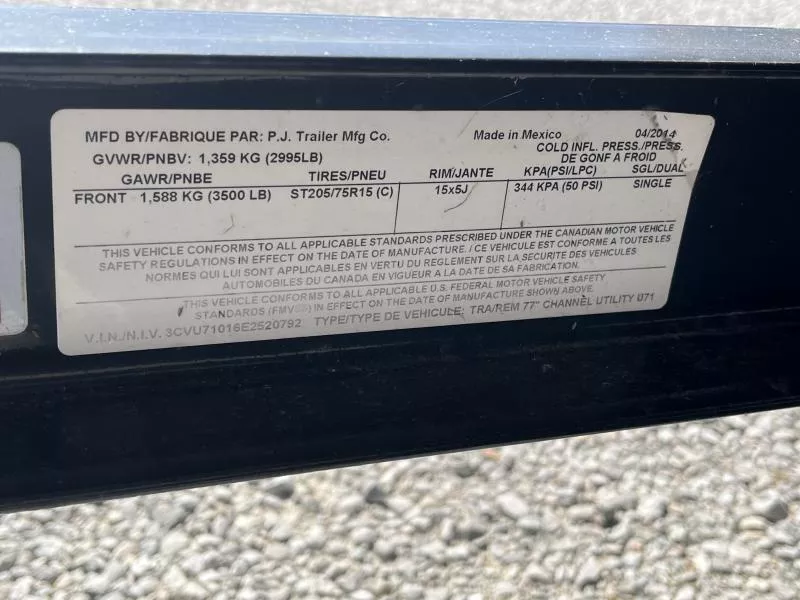 used Utility Trailers PJ Trailers  for sale, in Litchfield, IL Thumbnail 7