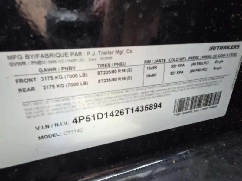 new Dump Trailers PJ Trailers  for sale, in Litchfield, IL Thumbnail 7