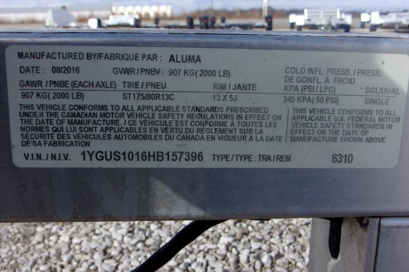 used Utility Trailers Aluma  for sale, in Litchfield, IL Thumbnail 7