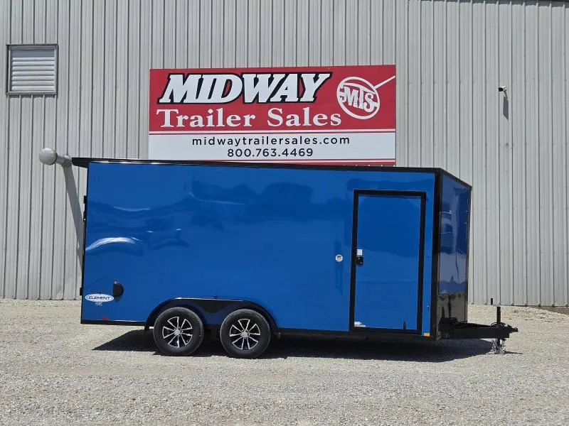 2026 Look Trailers Element SE 7 x 16' w/ Rear Ramp Cargo / Enclosed Trailer