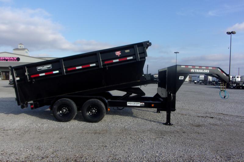 2023 PJ 83" X 14' ROLLSTER DUMP W/ 3 BINS TA GN