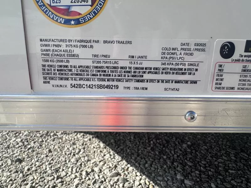 new Cargo (Enclosed) Trailers Bravo Trailers  for sale, in Litchfield, IL Thumbnail 9