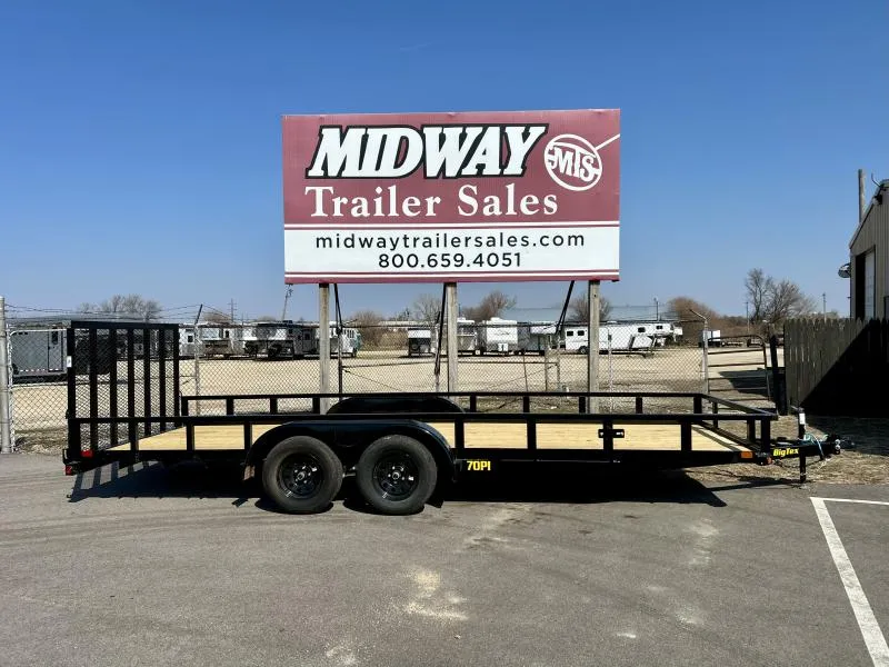 2026 Big Tex Trailers 83 X 20' Tandem Axle Pipe Utility - 70PI Utility Trailer