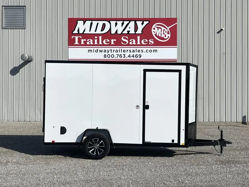 2026 Look Trailers ST DLX 6' x 12' w/ Rear Ramp Cargo / Enclosed Trailer