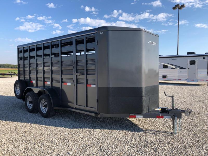 2022 Titan Trailers 6'8x7'6x16' Challenger Stock BP Horse Trailer 2022 Titan Trailers 6'8x7'6x16' Challenger Stock BP Horse Trailer