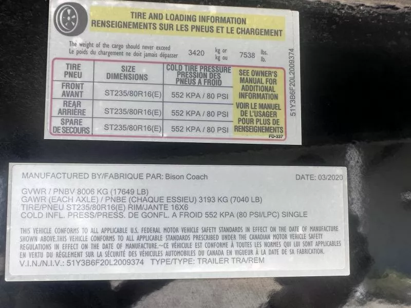 used Horse Trailers Bison Trailers  for sale, in Litchfield, IL Thumbnail 16