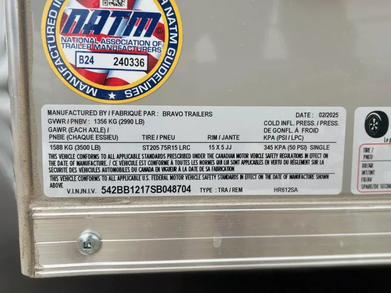 new Cargo (Enclosed) Trailers Bravo Trailers  for sale, in Ottawa, IL Thumbnail 9