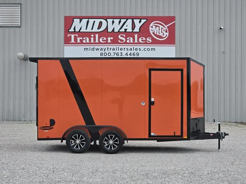 2026 Look Trailers Element SE 7 x 14' w/ Rear Ramp Cargo / Enclosed Trailer