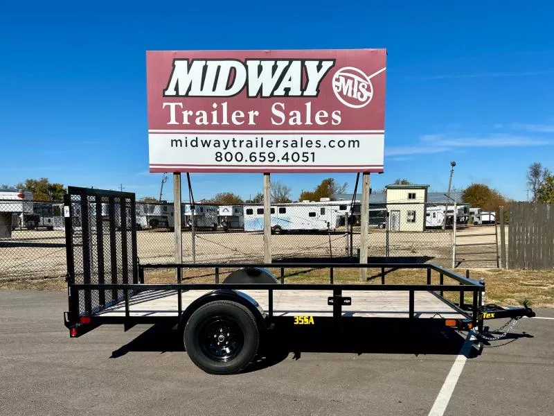 2026 Big Tex Trailers 77 X 12' Single Axle Utility- 35SA Utility Trailer