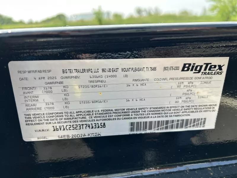 new Equipment / Flatbed Trailers Big Tex Trailers  for sale, in Ottawa, IL Thumbnail 5