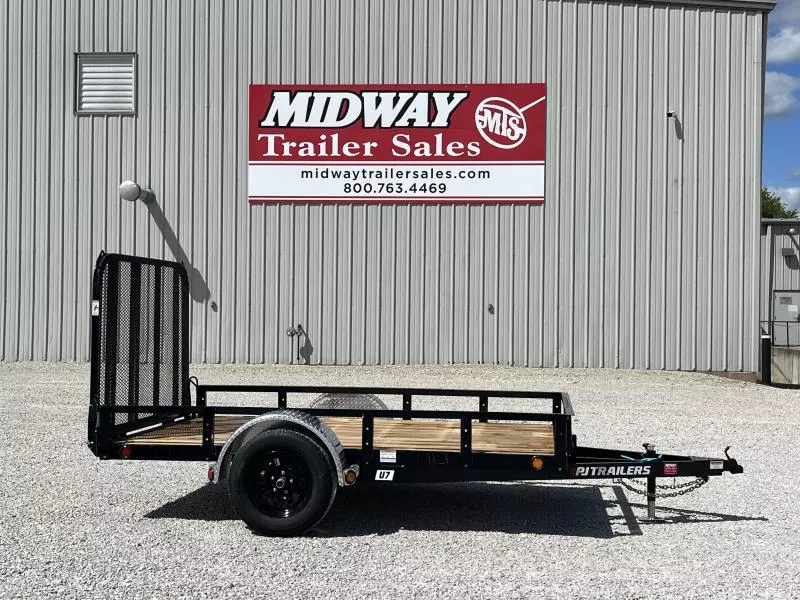 2026 PJ Trailers 77 X 10' SA 4" CHANNEL UTILITY Utility Trailer