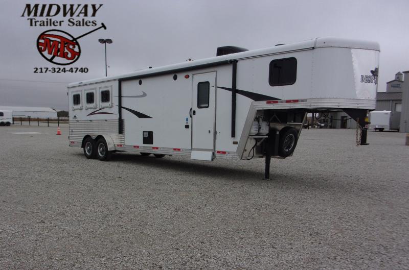 2021 Bison Trailers Desperado 7311 3H w/11' SW & Slide Horse Trailer 2021 Bison Trailers Desperado 7311 3H w/11' SW & Slide Horse Trailer