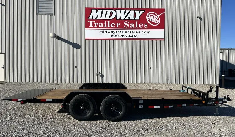 2026 PJ Trailers 83 x 18' Quick Tilt BP Tilt Trailer
