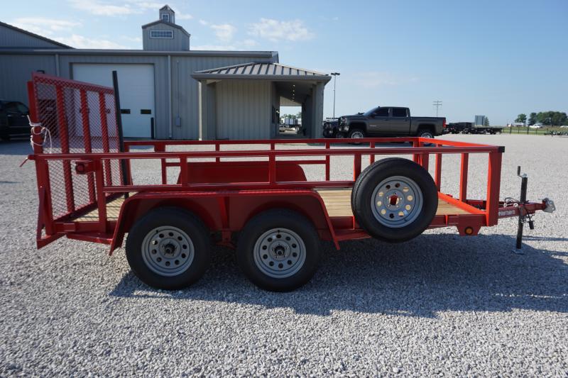 2022 Lone Wolf Trailer 77" x 12' Utility TA BP Utility Trailer 2022 Lone Wolf Trailer 77" x 12' Utility TA BP Utility Trailer