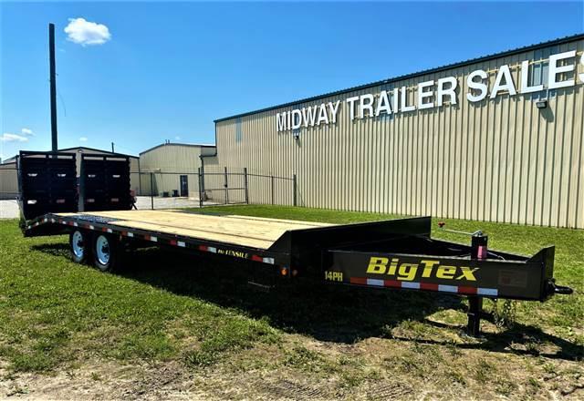 2016 Big Tex Trailers 102x25(20+5) 14PH Single Wheel TA Pintle Equipment Trailer 2016 Big Tex Trailers 102x25(20+5) 14PH Single Wheel TA Pintle Equipment Trailer