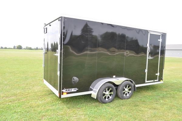 2020 Haul-it All Aluminum 7 x 16 Enclosed Cargo Trailer ...
