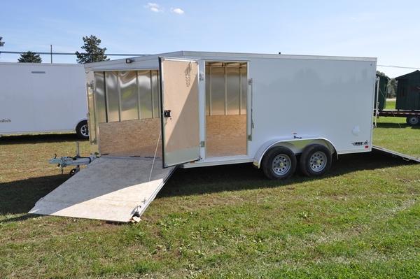 2020 Haul-it 7 x 19 All Aluminum Enclosed Snowmobile ...