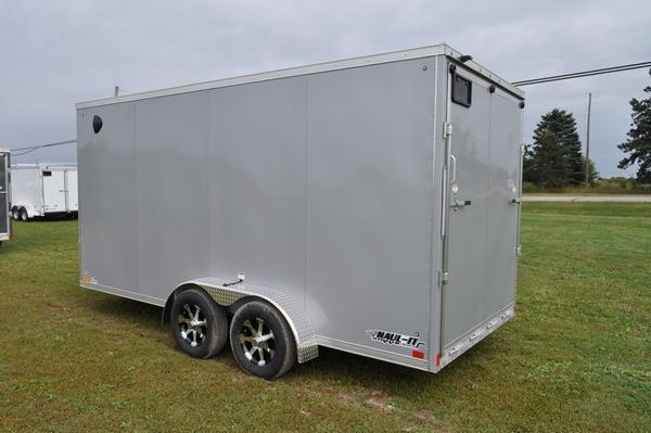 2020 Haul-it All Aluminum 7 x 16 Enclosed Cargo Trailer ...