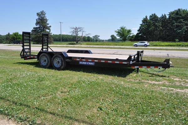 2020 Sure-Trac 7 x 20 H.D. 16K Equipment Trailer For Sale 2020 Sure-Trac 7 x 20 H.D. 16K Equipment Trailer For Sale