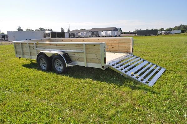 2021 Haul-it All Aluminum 80" x 16' 4 Board High Utility Trailer For Sale 2021 Haul-it All Aluminum 80" x 16' 4 Board High Utility Trailer For Sale