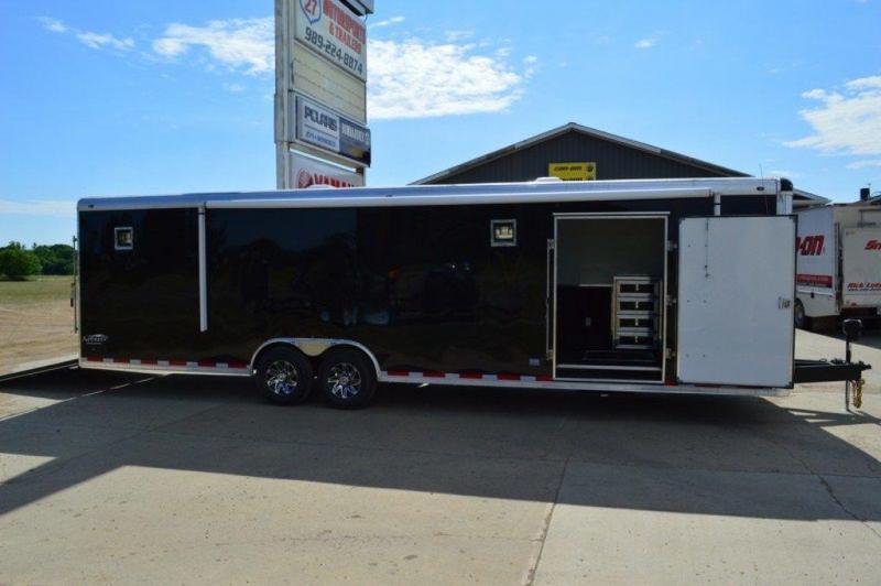 2017 Custom Stealth Enclosed 8.5 x 30 Loaded Car Trailer 2017 Custom Stealth Enclosed 8.5 x 30 Loaded Car Trailer