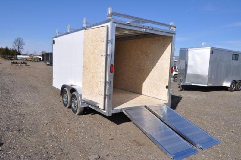 2019 All Aluminum 7 x 16 Enclosed HD Construction Trailer for Sale 2019 All Aluminum 7 x 16 Enclosed HD Construction Trailer for Sale